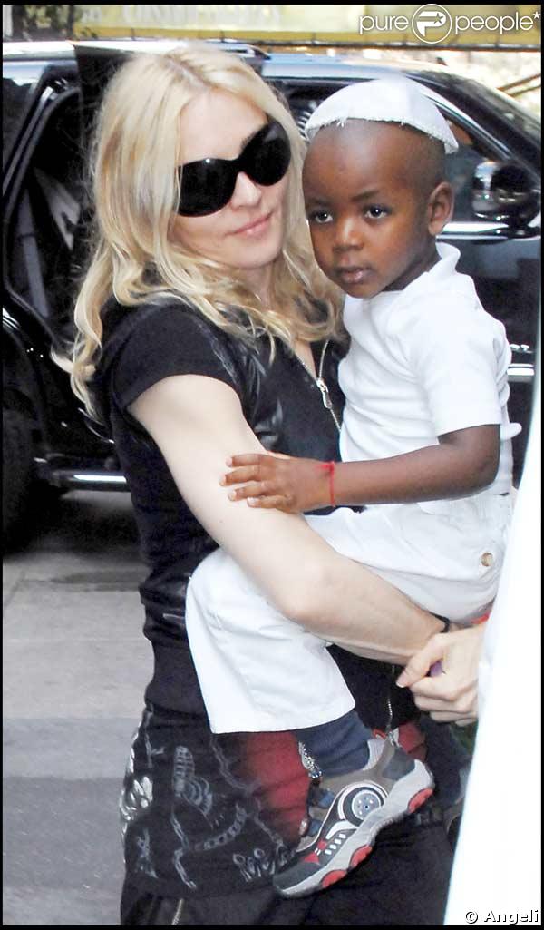 Madonna et son fils David