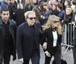 Arielle Dombasle aux obsèques de Guillaume Depardieu