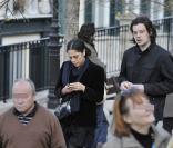 Benjamin Biolay et Alysson Paradisaux obsèques de Guillaume Depardieu
