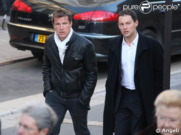 Obsèques de Guillaume Depardieu : Benjamin Castaldi et Marc-Olivier Fogiel