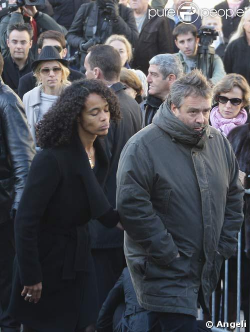 Obsèques de Guillaume Depardieu : Luc Besson et Virgina Silla