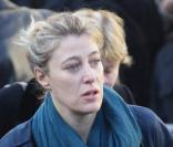 Obsèques de Guillaume Depardieu : Valéria Bruni-Tedeschi