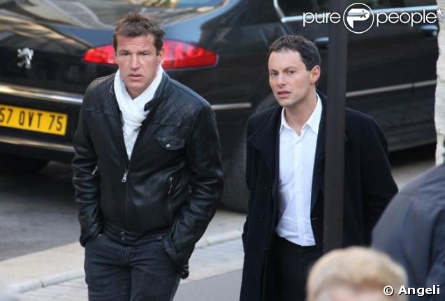Obsèques de Guillaume Depardieu : Benjamin Castaldi et Marc-Olivier Fogiel