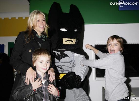 Nicole Appleton, son fil Gene et son beau-fils Lennon