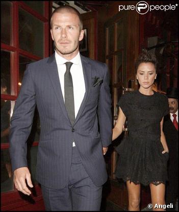 David et Victoria Beckham