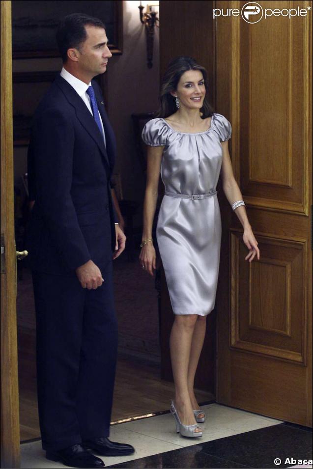 Letizia d'Espagne et son époux Felipe