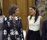 Rania de Jordanie et la reine Sofia