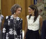 Rania de Jordanie et la reine Sofia