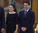 La princesse Noor et le prince Hamzah Bin Al Hussein