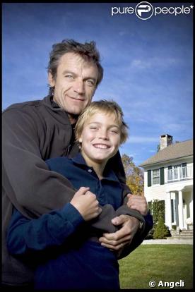 Matts Wilander et son fils Erik 12 ans