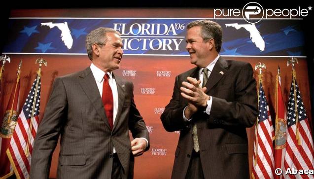 George W Bush et Jeb