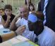 REPORTAGE PHOTOS : Claude Makelele, se met en situation d'être... un aveugle !