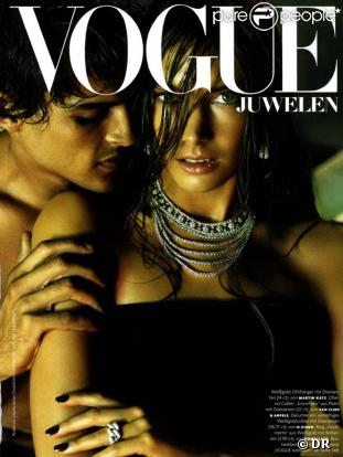 Jessica Miller dans Vogue, édition allemande