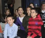 Ingrid Betancourt à Oviedo avec les enfants