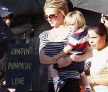 Britney Spears et ses enfants, grand moment de bonheur