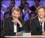 Johnny Hallyday et David
