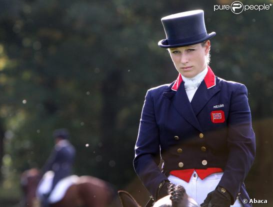 Zara Phillips a été blessée samedi