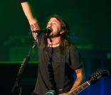 Dave Grohl de Foo Fighters en concert