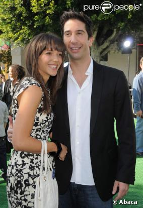 David Schwimmer et sa compagne