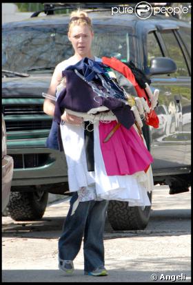Katherine Heigl sort du pressing