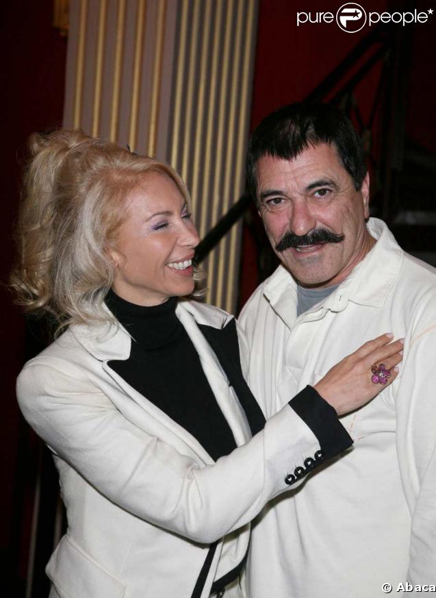 Jean-Marie Bigard et sa femme à la premièrede Clérambard