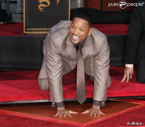 Will Smith laisse ses empreintes sur Hollywood Boulevard