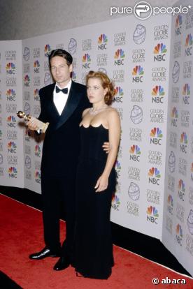 David Duchovny et Gillian Anderson