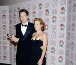 David Duchovny et Gillian Anderson