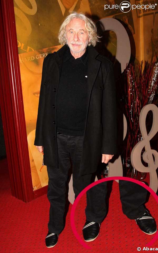 Quand Pierre Richard sort... en chaussons !