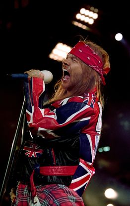 Axl Rose, leader de Guns N' Roses