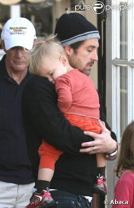 Patrick Dempsey et ses enfants