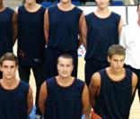 Equipe espoirs de Rouen : Jérémie Douillet, au milieu en haut