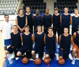 Equipe espoirs de Rouen : Jérémie Douillet, deuxième en partant de la droite, en haut