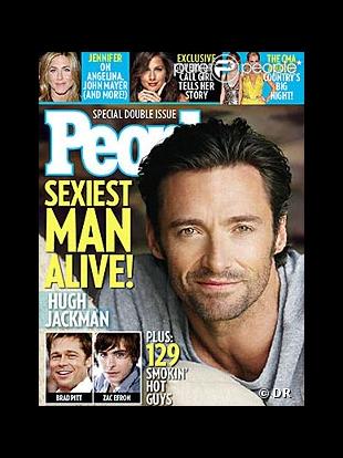 Hugh Jackman en couverture de People