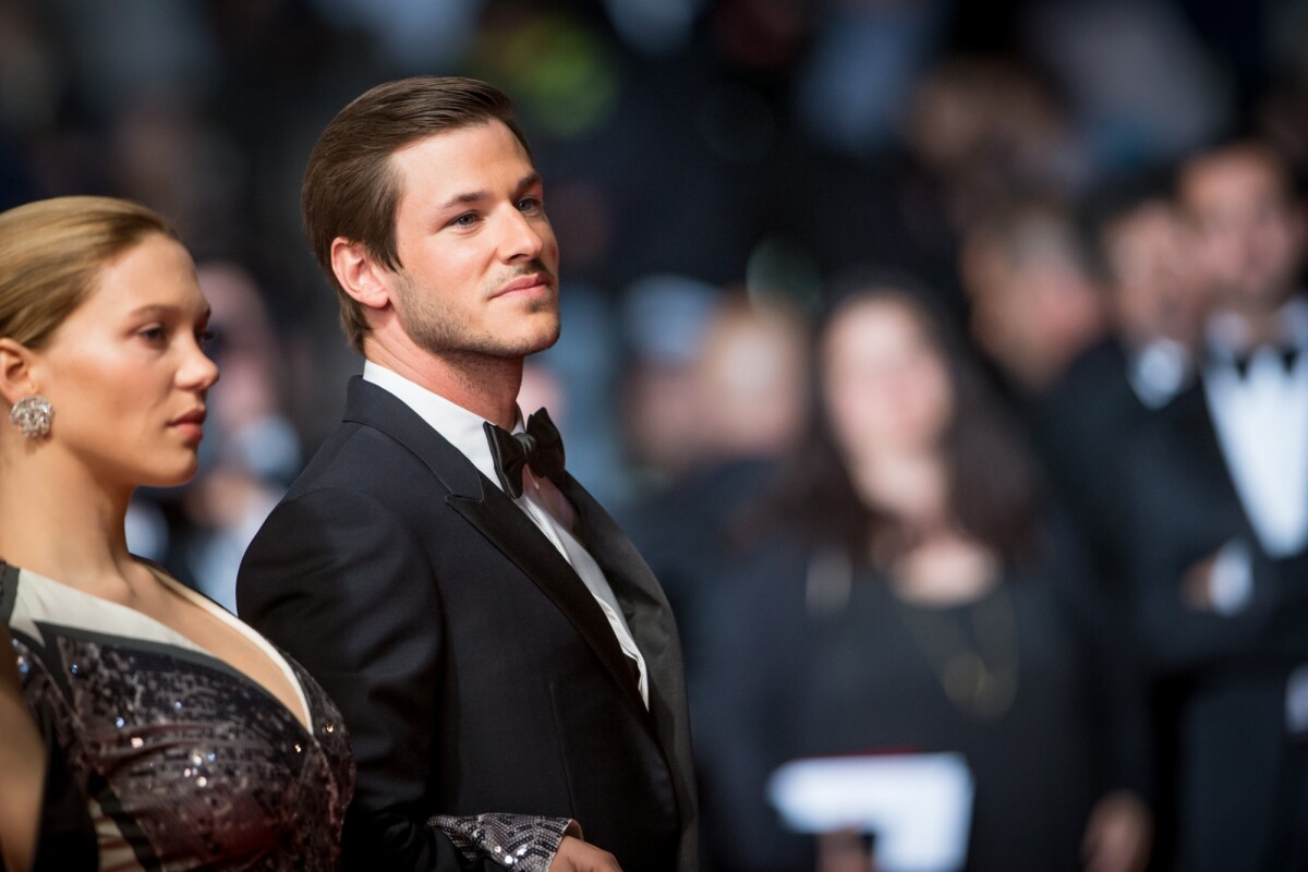 Photo L A Seydoux Gaspard Ulliel Mont E Des Marches Du Film Juste