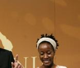 Youssou N'Dour et le Président Chirac