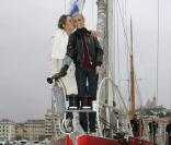 Maud Fontenoy et Laeticia Hallyday