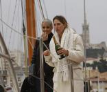 Maud Fontenoy et Laeticia Hallyday