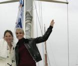Maud Fontenoy et Laeticia Hallyday