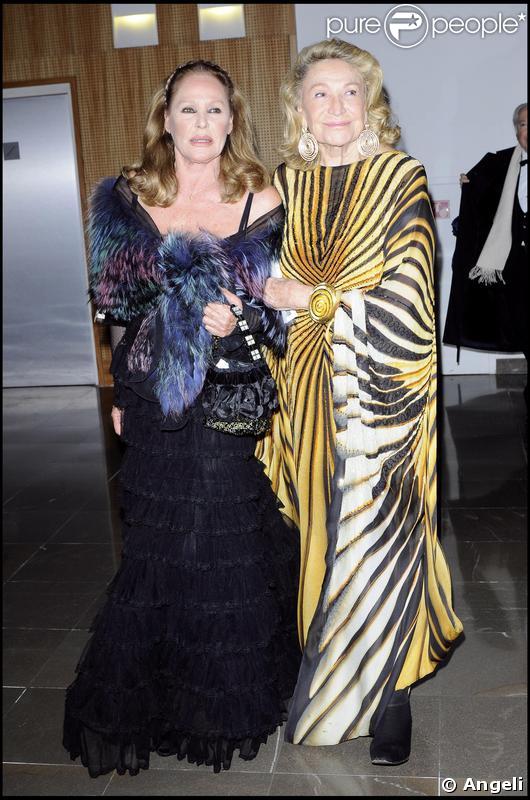 Ursula Andress et Marta Marzotto
