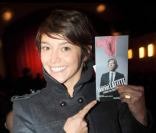 Emma de Caunes à la 100e du spectacle de Laurent Laffite, le 1/12/08