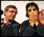Rachida Dati arbore à son doigt une bague Cartier