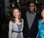 Scarlett Johansson, Samuel L. Jackson et Eva Mendes