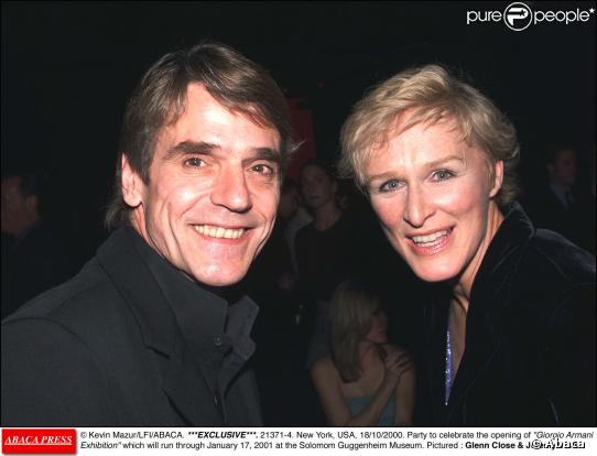 Glenn Close et Jeremy Irons dans les rôles de Sunny et Claus von Bulow