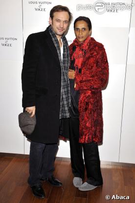 Vincent Perez et Karine Silla