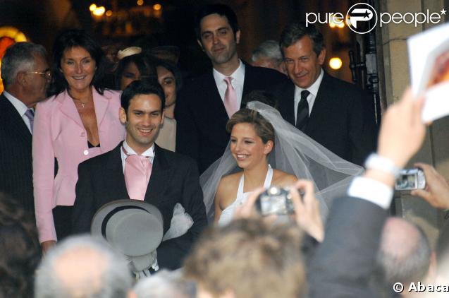 Cécilia Attias au mariage de sa fille Jean-Marie Martin