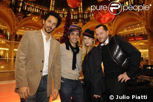 Mélanie Laurent, Tomer Sisley, Ariel Wizman et Alexandre de Betak 