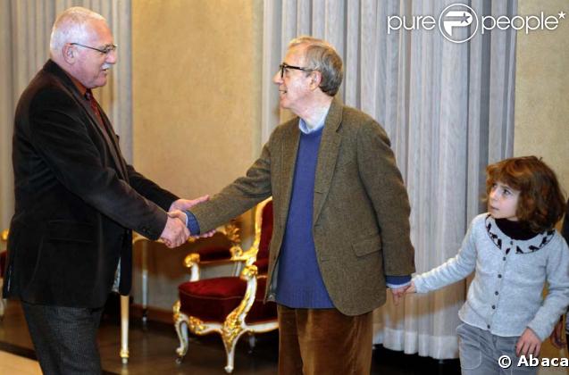 Woody Allen rencontre le président tchèque