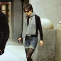 PHOTOS : Katie Holmes, en short court et talons hauts...  Au secours !