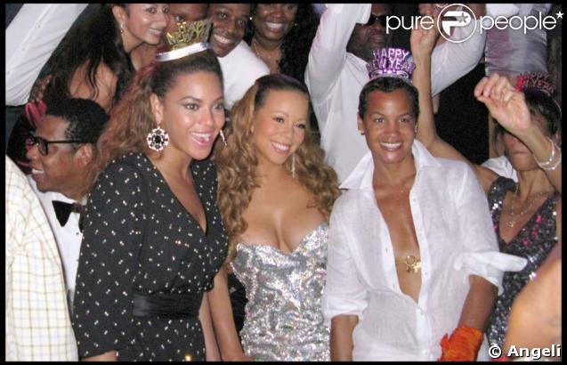Beyoncé Knowles et Mariah Carey 